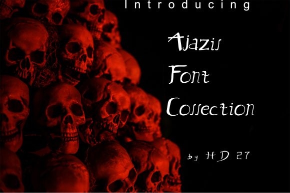 Ajazil: A Dramatic Display Font for Bold Brand Moments