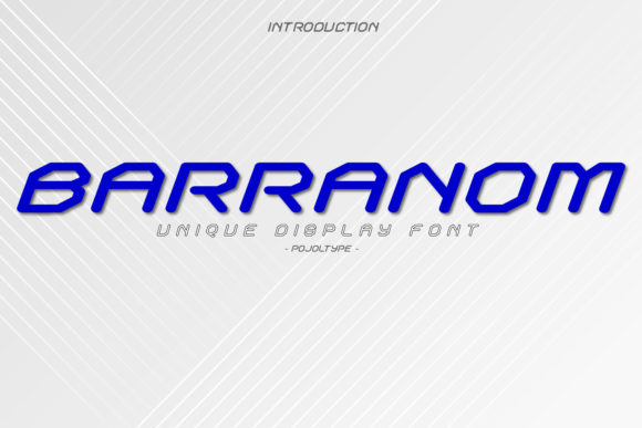 Barranom: A Display Font That Elevates Real Branding Work