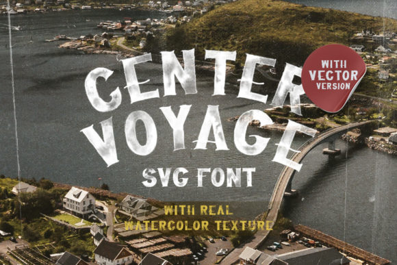 Center Voyage: A Distinctive Display Font for Editorial Design
