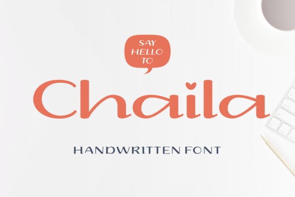 Chaila Display Font for Handmade & Printable Creations