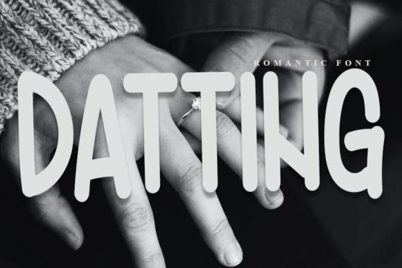 Datting: A Clean, Organic Display Font for Editorial Design
