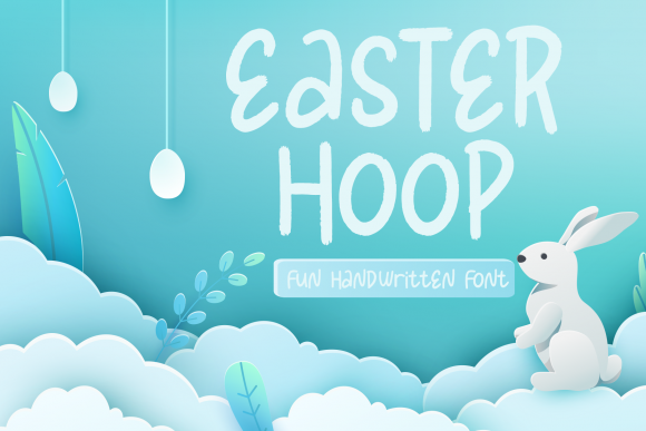 Easter Hoop: A Display Font That Feels Like Spring, Not Stock