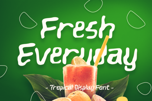 Fresh-Everyday: A Display Font That Feels Like Morning Light