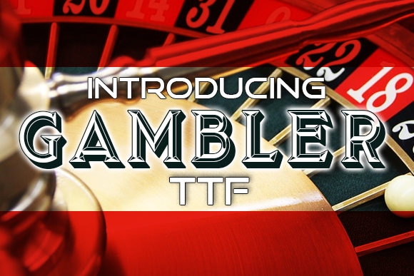 Gambler: A Bold 3D Display Font for Editorial Impact