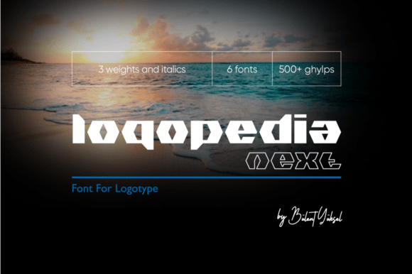 Logopedia Next: A Geometric Display Font for Editorial Calm