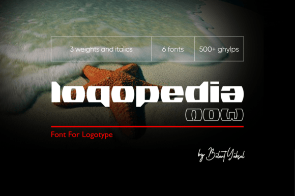Logopedia Now: A Geometric Display Font for Digital Impact