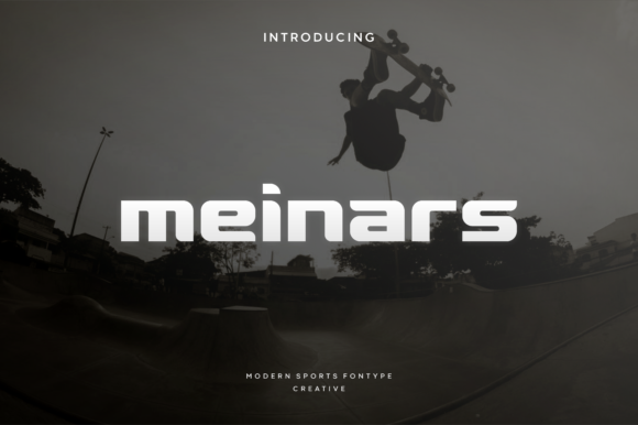 Meinars: A Display Font That Commands Attention