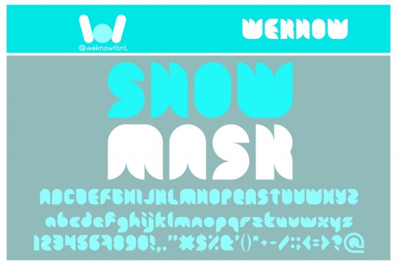 Snow Mask: A Display Font That Makes Your Headlines Instantly Clickable