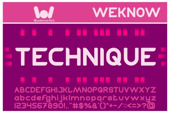 Technique: A Display Font That Earns Its Space