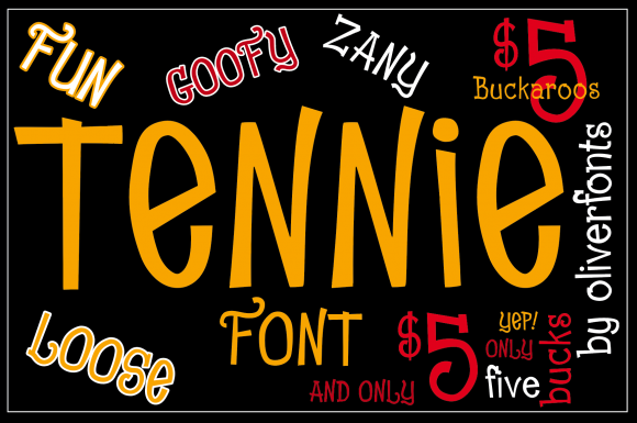 Tennie: A Display Font That Grabs Attention—Without Losing Clarity