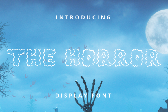 The Horror Font: Bold, Chunky & Instantly Recognizable