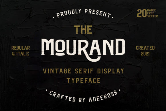 The Mourand: A Bold Display Font for Scroll-Stopping Campaigns