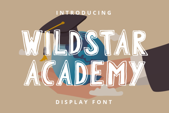 Wildstar Academy: A Vintage Display Font That Commands Attention